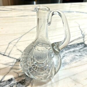 1940s Samobor Cut Crystal Carafe